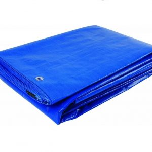 Тент ПВХ 550 гр/м2, размер 4×5м с люверсами