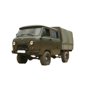 Тент на УАЗ 39094 нового образца, размер 2,13 х 1,93 х 1,08 м